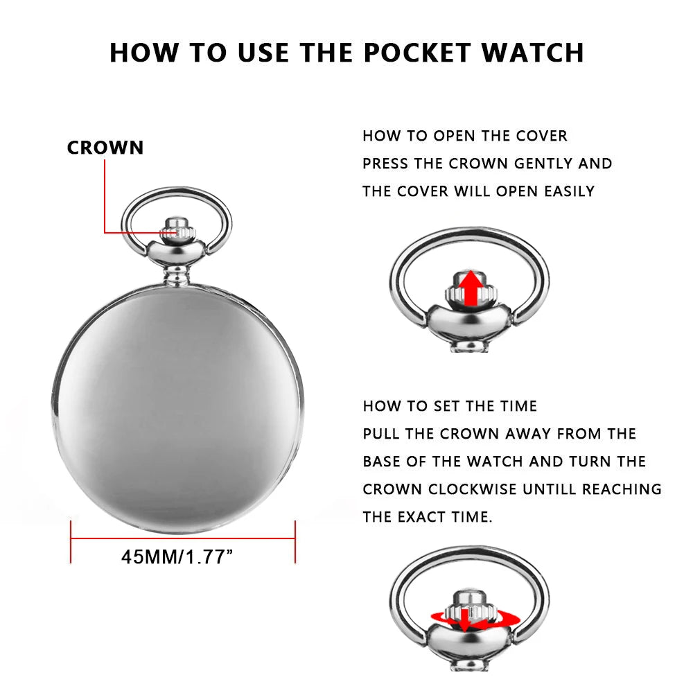 Silver Suit Watch.
