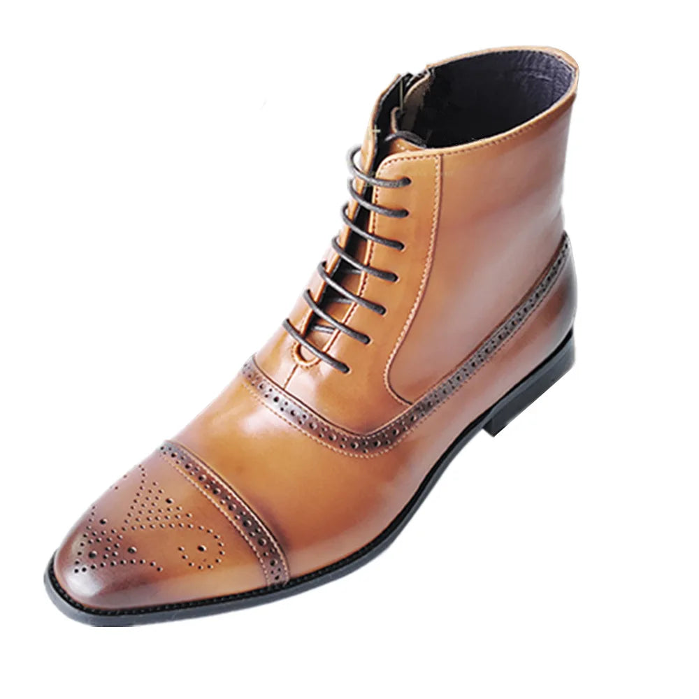 Winter Leather Boots