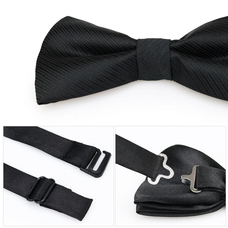 The Shelby Black Bowtie