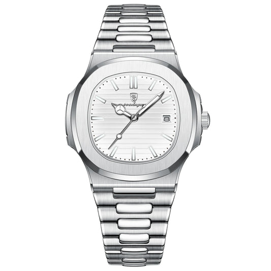 Luxury White Quartz Watch