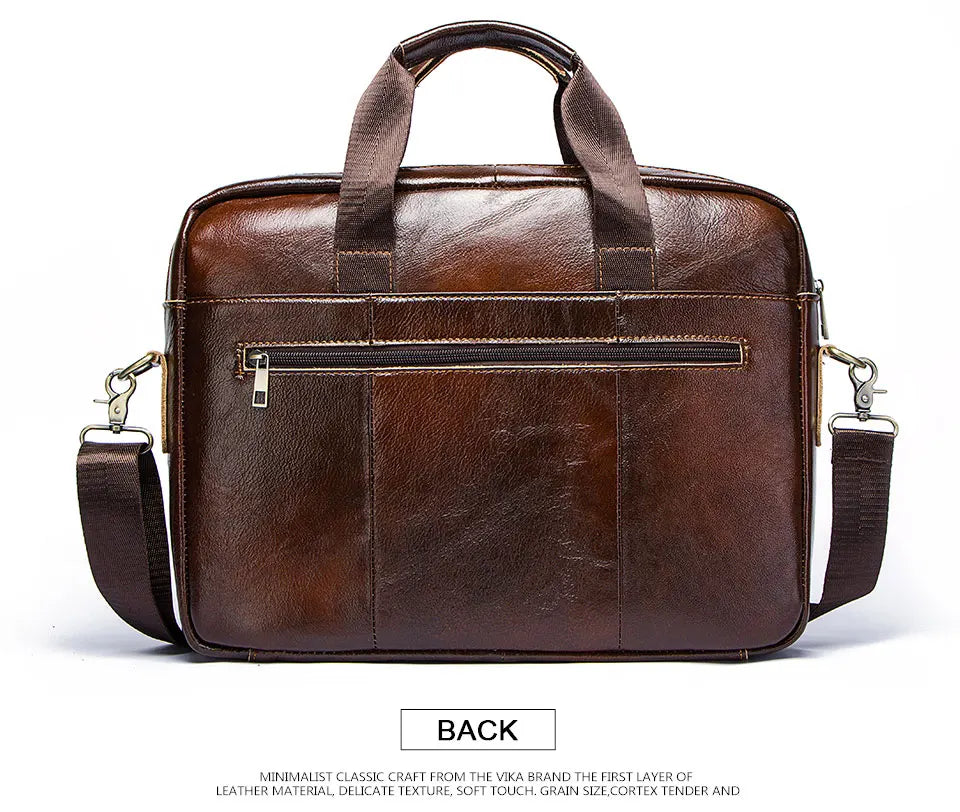 Tommy Leather Briefcase
