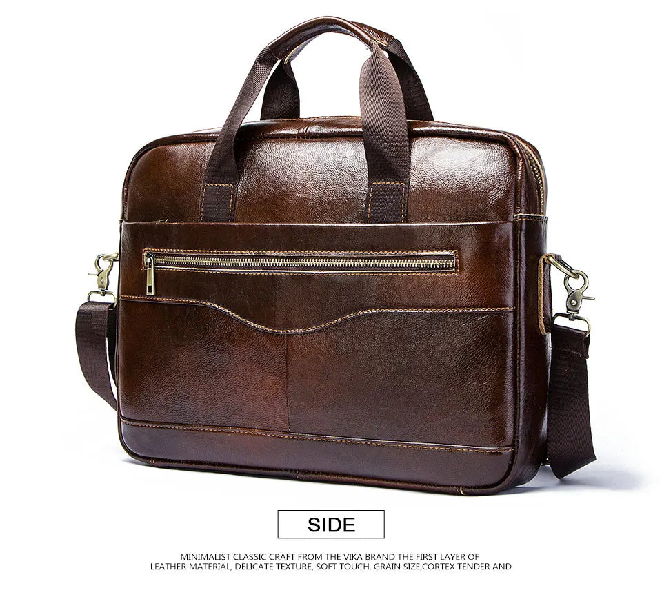 Tommy Leather Briefcase