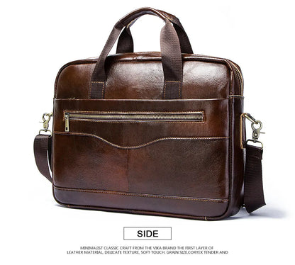 Tommy Leather Briefcase