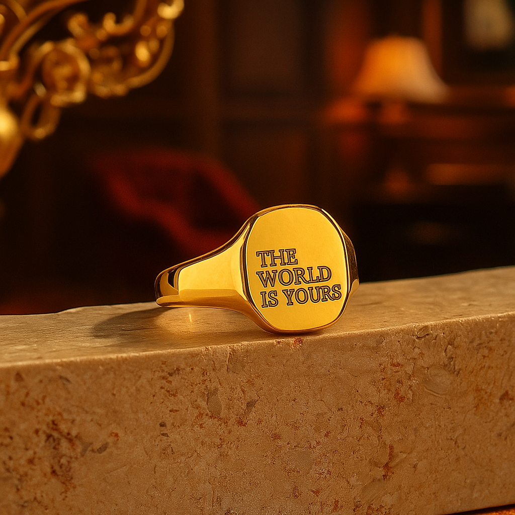 The World Is Yours Ring